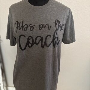 Bella Canvas Charcoal Tee with Bold Script